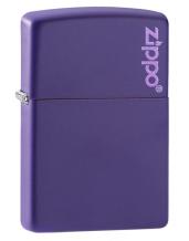 Zippo regular Purple with Zippo Logo aansteker