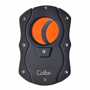 Colibri sigarenknipper Cut Black/Oranje Blades