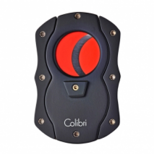 Colibri sigarenknipper Cut Black/Red Blades