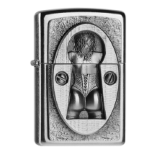 Zippo Keyhole Girl Emblem aansteker