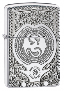 Zippo aansteker Dragon Deep Carved