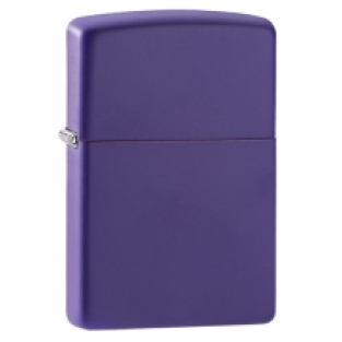 Zippo aansteker purple matte