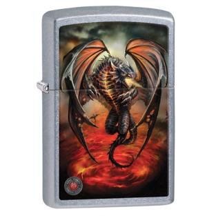 Zippo aansteker Anne Stokes Lava Dragon