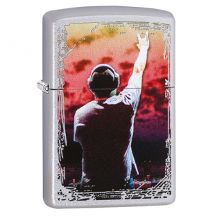 Zippo aansteker DJ Playing