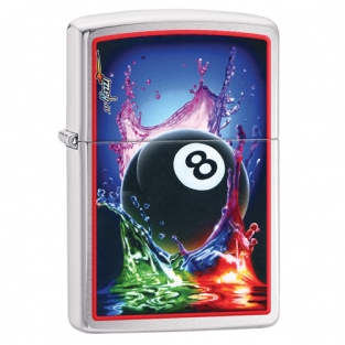 Zippo aansteker Mazzi - 8-ball