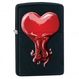 Zippo aansteker Octopus Heart