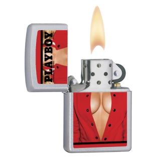 Zippo aansteker Playboy Cover October 2014 satin