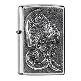 Zippo aansteker Elephant Head