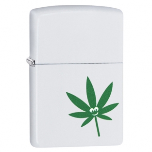 Zippo aansteker Leaf Face