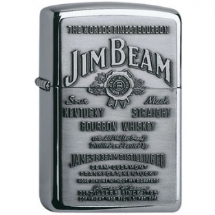 Zippo aansteker Jim Beam emblem