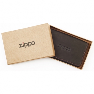Zippo Business Card Houder Mokka verpakking