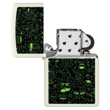 Zippo Glow in the dark aansteker collectie