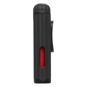 Luxe aansteker Xikar flat jetflame black