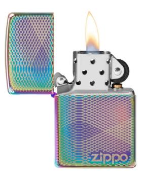 Zippo Illusion Line Pattern Design Aansteker 4