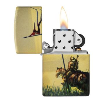 Aansteker Zippo Medieval Design 540 open