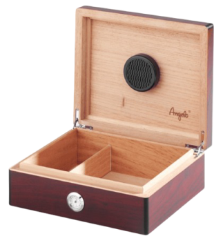 Angelo humidor rood-bruin