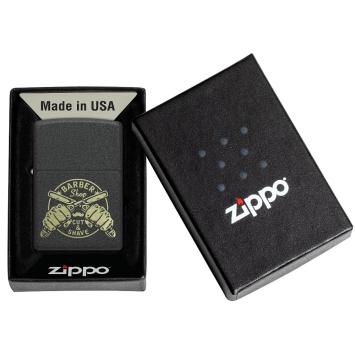 Zippo aansteker Barber Shop Design 6