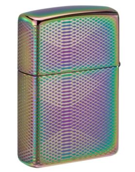 Zippo Illusion Line Pattern Design Aansteker 3