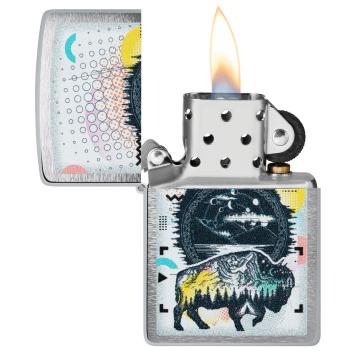 Zippo Bison Design CI aansteker 3