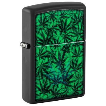 Zippo aansteker Cannabis Design