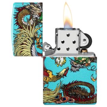 Zippo aansteker Chinese Drageon - Phoenix 7