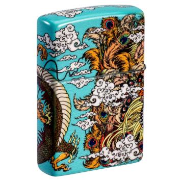 Zippo aansteker Chinese Drageon - Phoenix 4