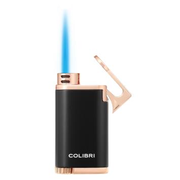 Colibri aansteker Single Jetflame Belmont Metallic Black Rose 4