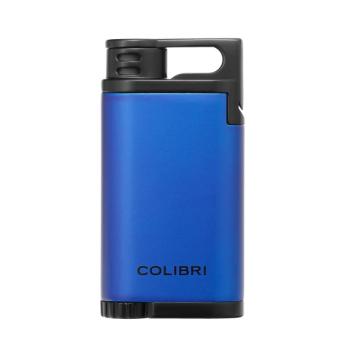 Colibri aansteker Single Jetflame Belmont Metallic Blue Black Bestellen