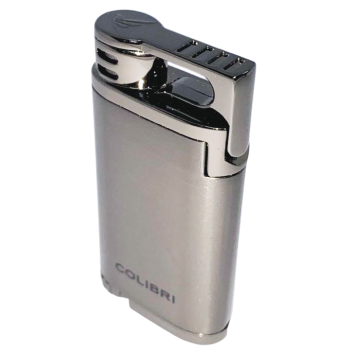 Colibri aansteker Single Jetflame Belmont Metallic Gunmetal 2