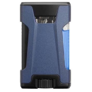 Colibri aansteker Double Flame Rebel Navy Achterkant