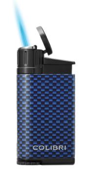 Colibri Aansteker Evo Carbon Fiber Single Jet Flame Blue Vlam