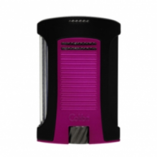 Colibri aansteker Daytona jetflame gun-zwart/roze