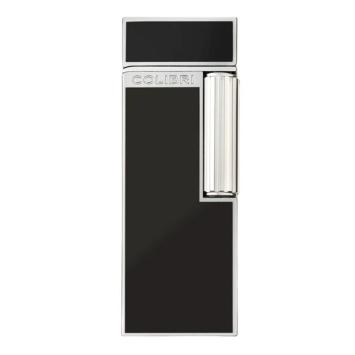 Colibri vuursteenaansteker Continental zwart-chrome