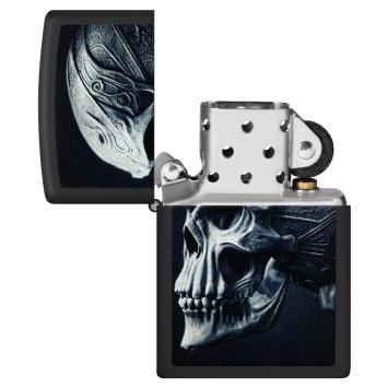 Zippo aansteker Cyberpunk Skull