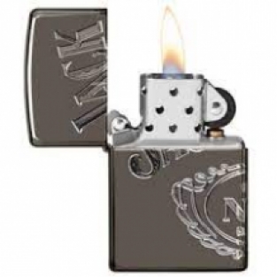 Zippo aansteker Jack Daniels 360 Open