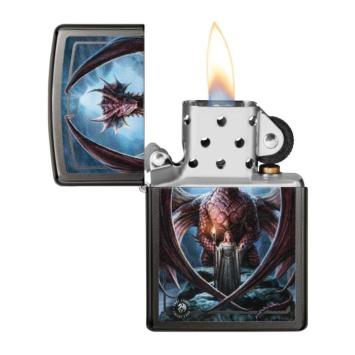 Aansteker Zippo Dragon Anne Stokes Collection open