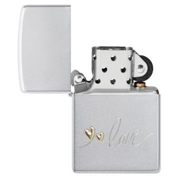 Zippo Heart Design aansteker 4