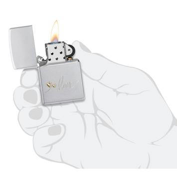 Zippo Heart Design aansteker 5