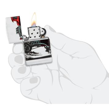 Zippo Hot Rod Design aansteker 9