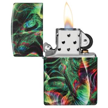 Zippo aansteker Psychedelic Swirl Design 7