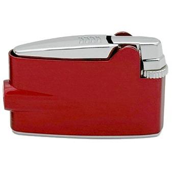 Ronson mini premier varaflame vuursteen aansteker rood