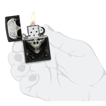 Zippo aansteker Skull