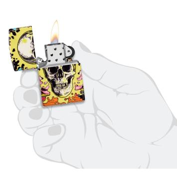 Zippo Skull Design aansteker 10