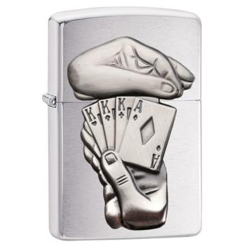 Zippo aansteker Trick Poker