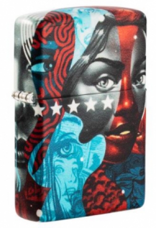 Zippo aansteker Tristan Eaton Front