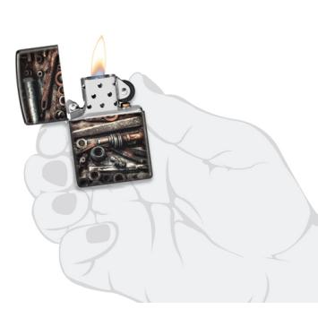 Zippo grootte aansteker