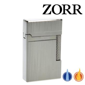 Vuursteenaansteker Zorr Puma met dubbele vlam gunmetal lines