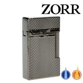 Vuursteenaansteker Zorr Puma met dubbele vlam gunmetal
