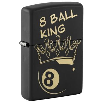 Zippo 8 Ball King Design aansteker