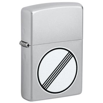 Zippo AutoBahn Sign Design aansteker